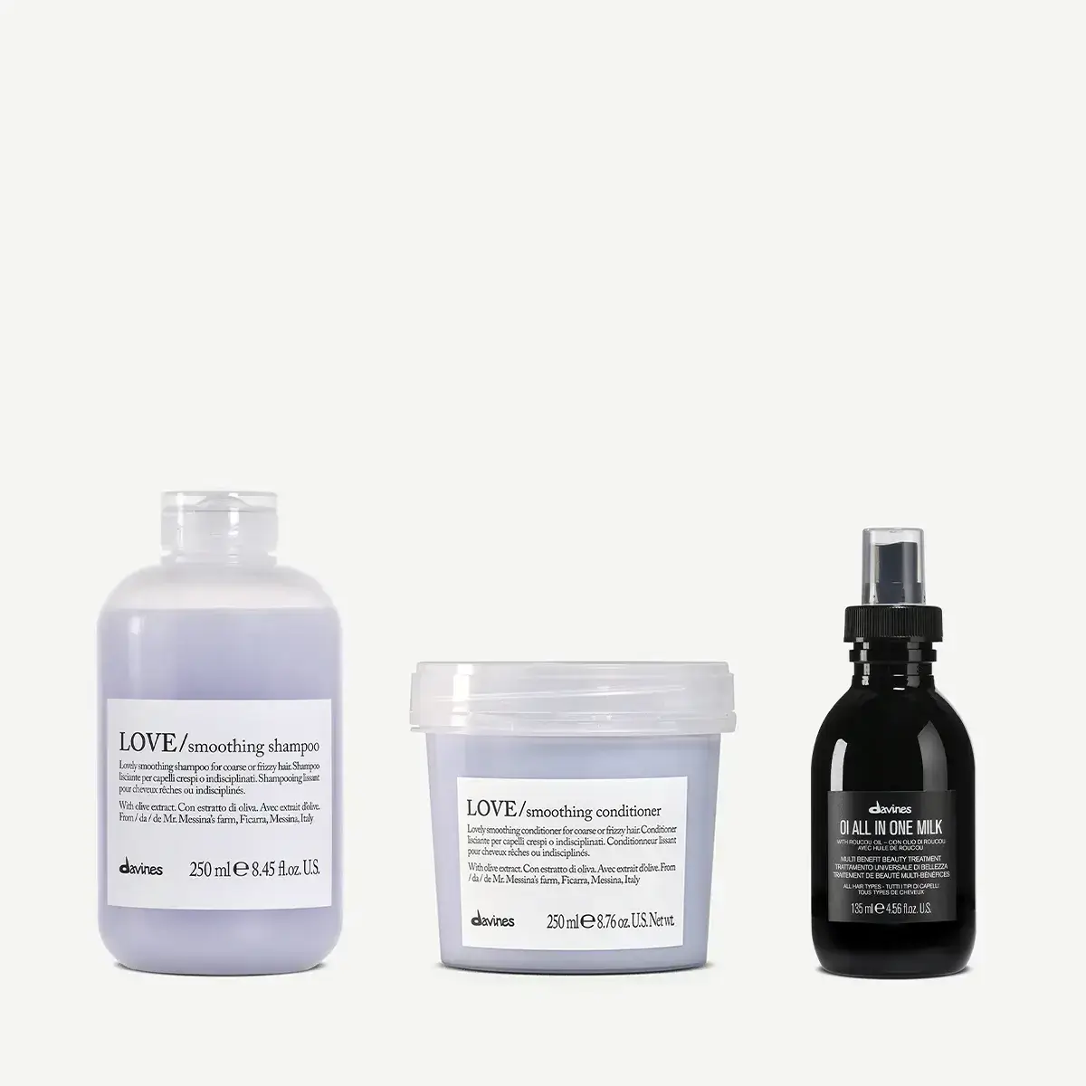75561 Davines LOVE SMOOTHING GIFT SET THE THOUGHTFUL & THE CLEVER 2000x