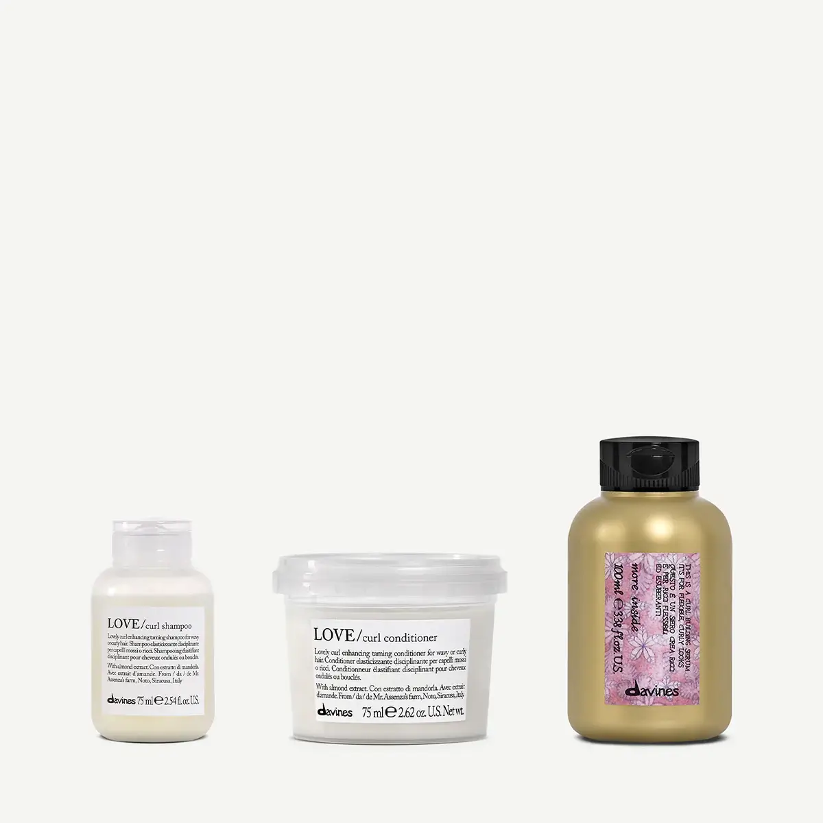 Davines LOVE CURL Travel Gift Set