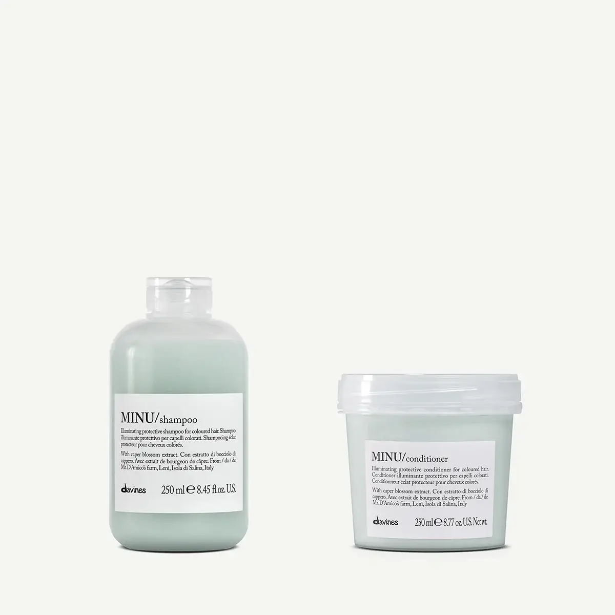 Davines MINU Shampoo + Conditioner