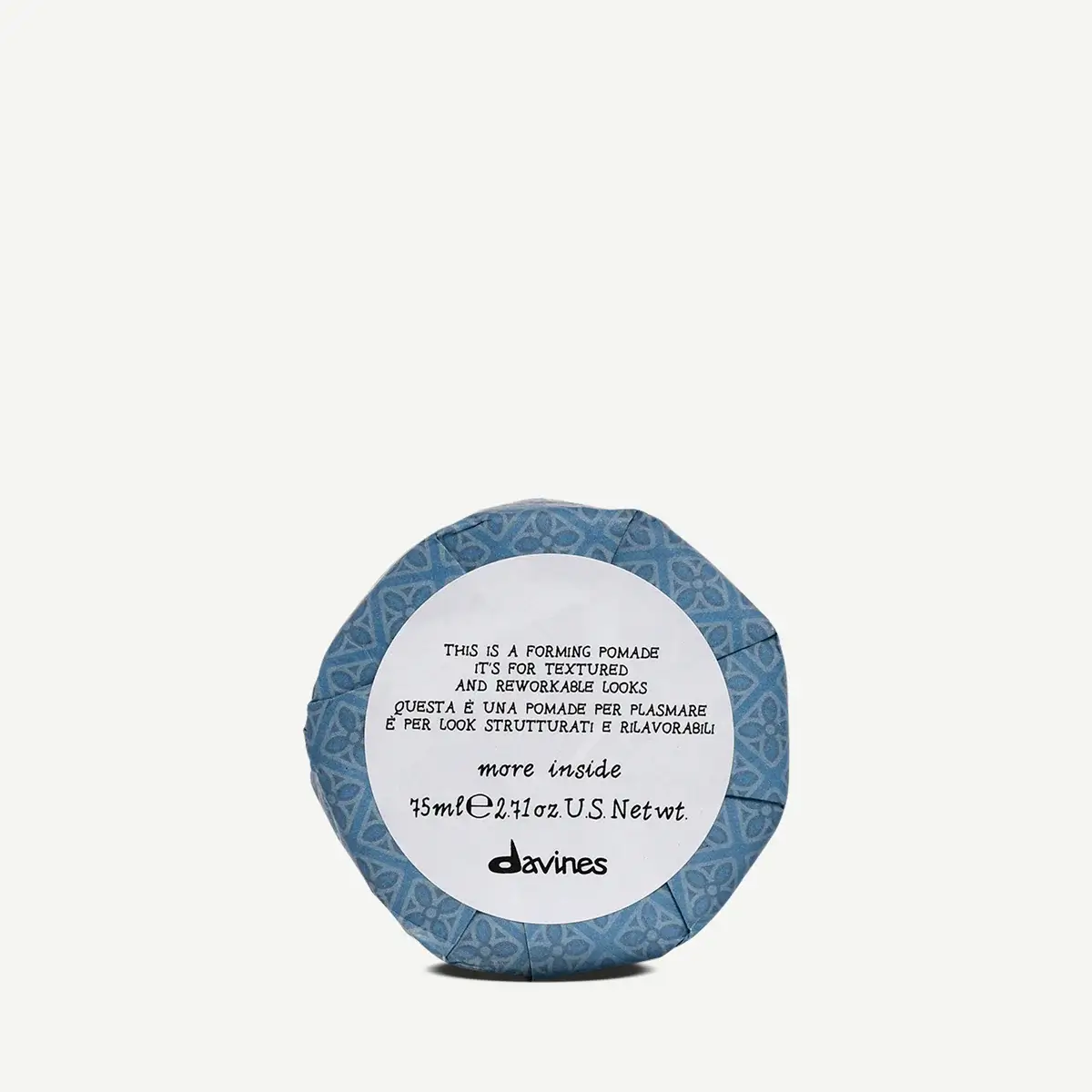 Davines More Inside This Is A Forming Pomade