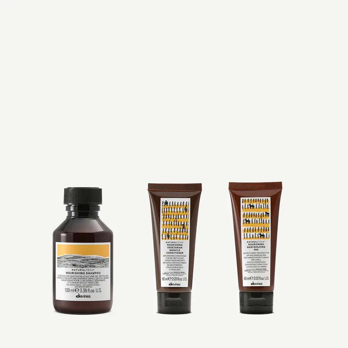 Davines Naturaltech NOURISHING Complete Care Travel Kit