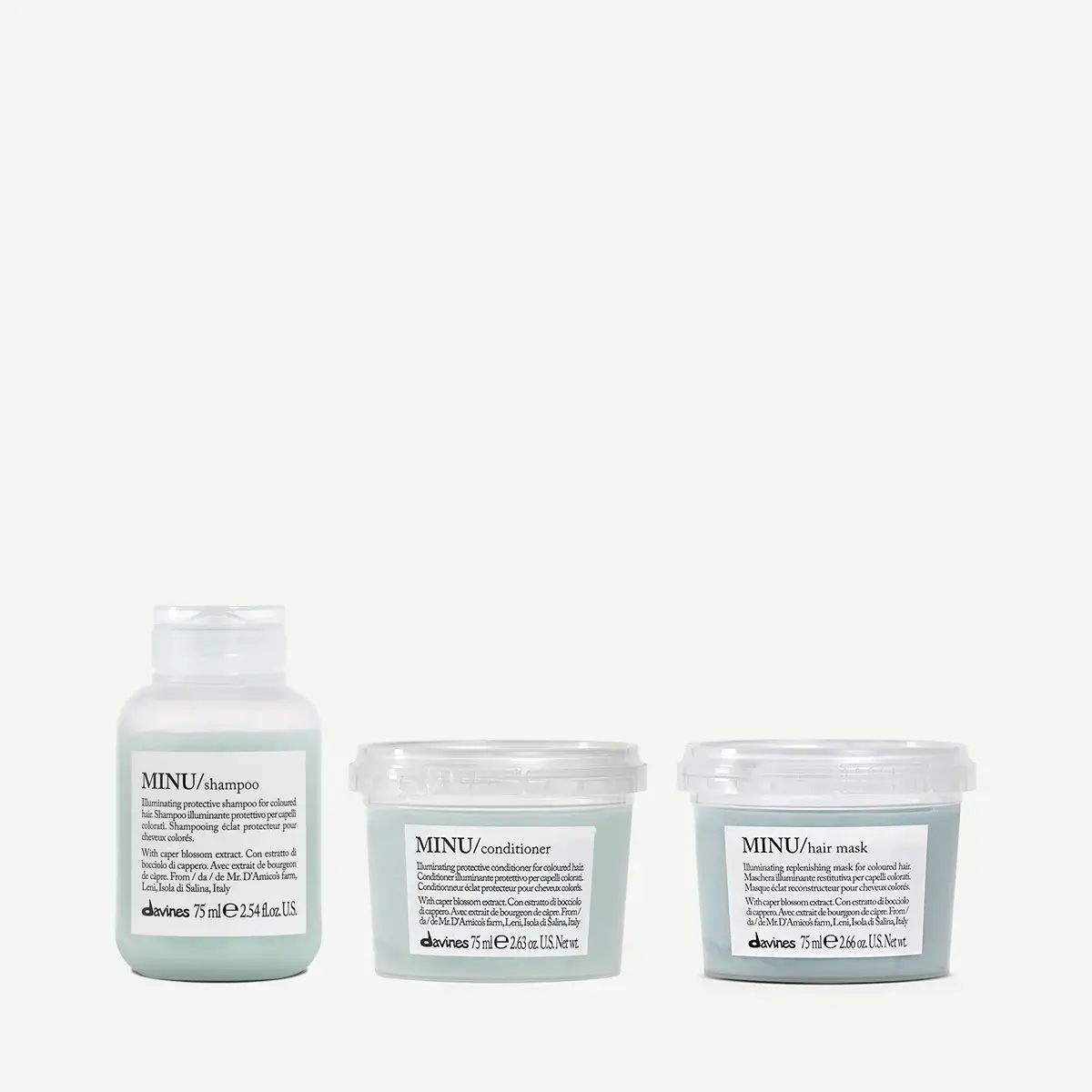 Davines MINU Travel Kit