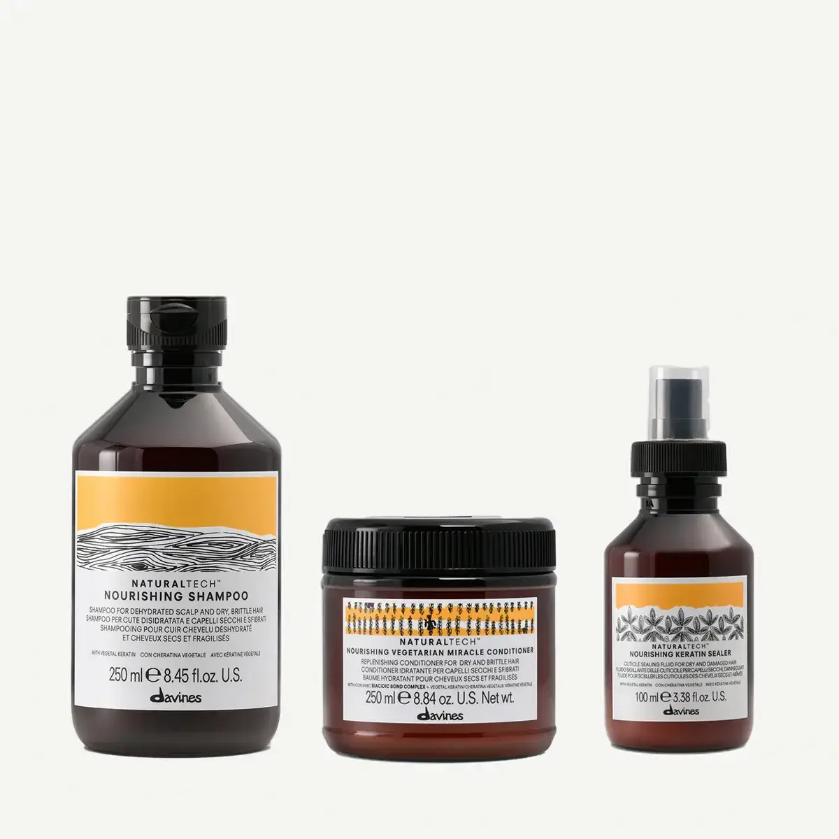 Davines Naturaltech NOURISHING Trial Kit