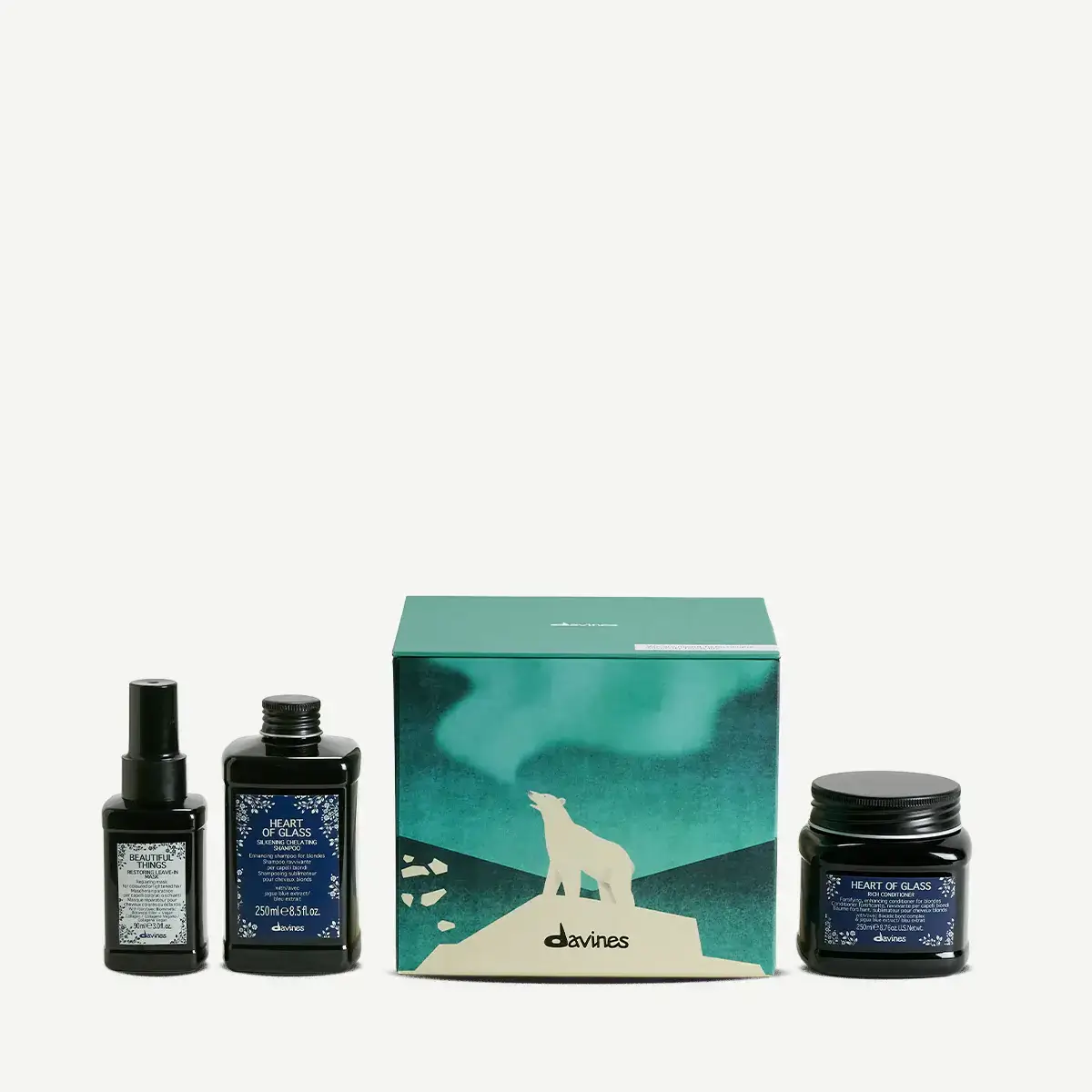 Davines Heart of Glass Mysterious Polar Regions Gift Set